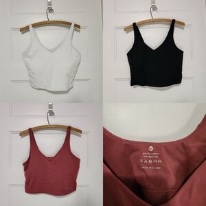 Cropped Athletic Tanks